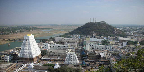 Car travels in tirupati